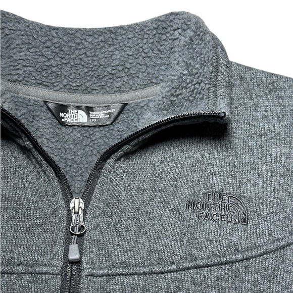 The North Face Maggy Fleece Sweater Quarter Zip Large - Picture 3 of 10